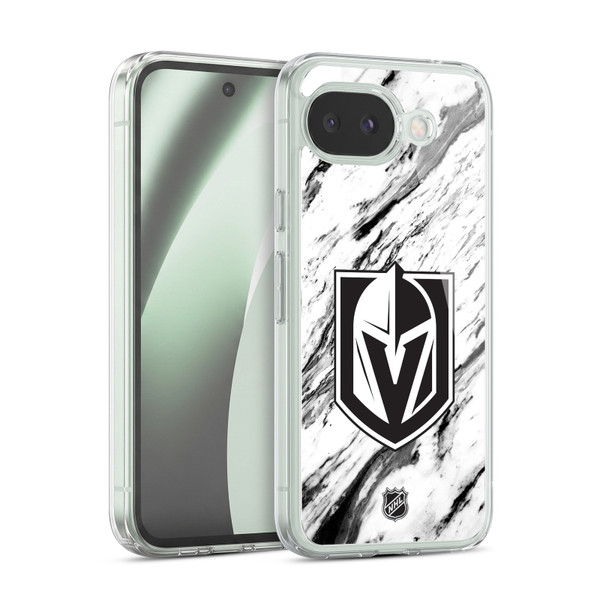 NHL Vegas Golden Knights Marble Soft Gel Case for Google Pixel 10a