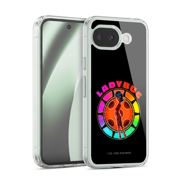 Miraculous Ladybug Graphics Rainbow Soft Gel Case for Google Pixel 10a