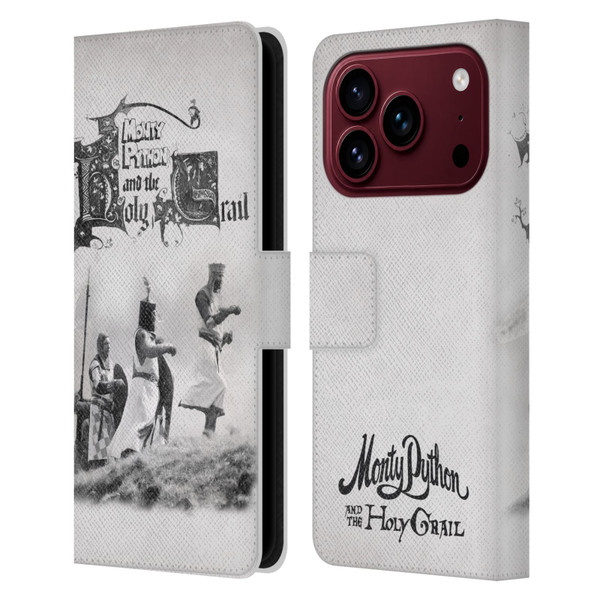 Monty Python Key Art Holy Grail Leather Book Wallet Case Cover For Apple iPhone 18 Pro