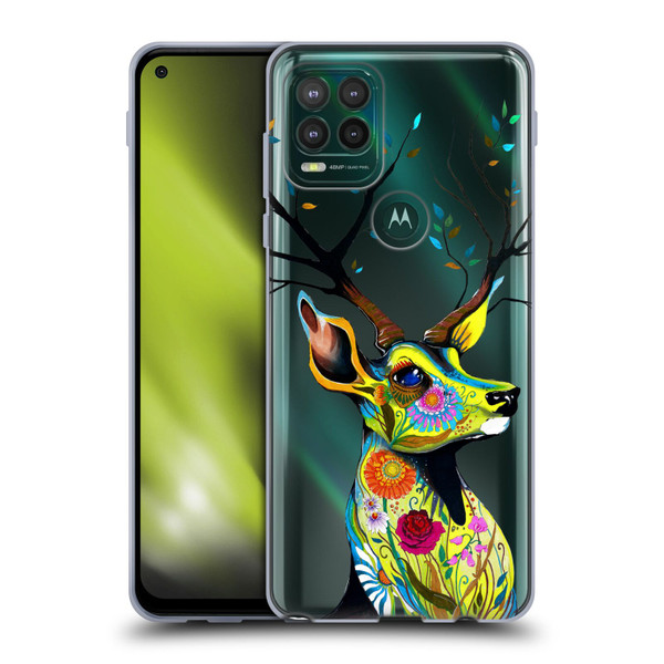 Pixie Cold Animals King Of The Forest Soft Gel Case for Motorola Moto G Stylus 5G 2021