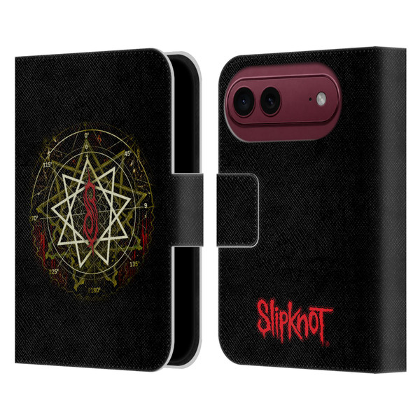 Slipknot Key Art Waves Leather Book Wallet Case Cover For Apple iPhone Duo