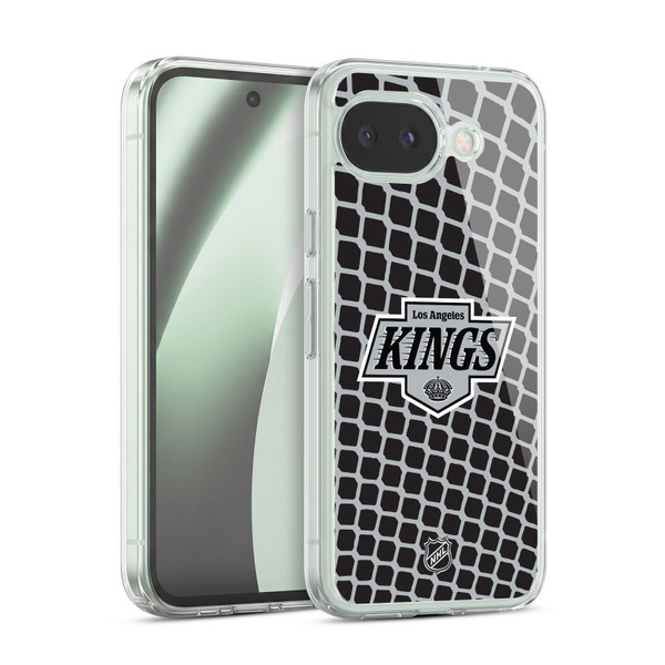 NHL Los Angeles Kings Net Pattern Soft Gel Case for Google Pixel 10a