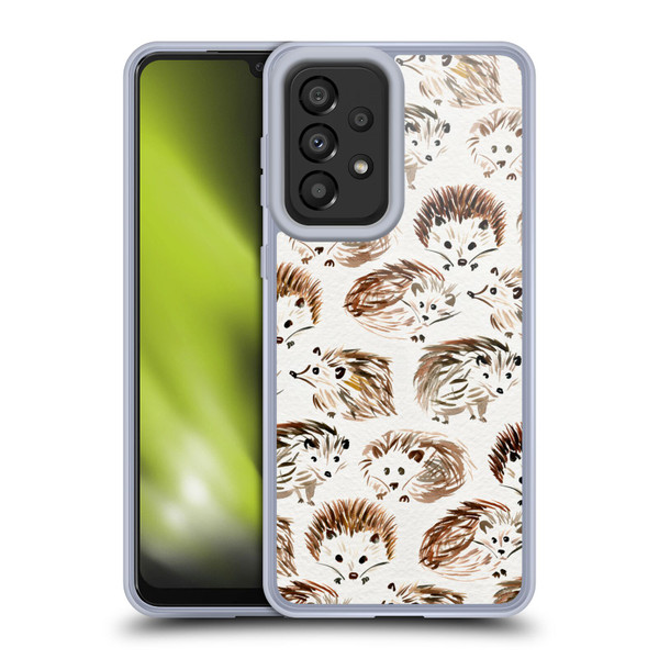 Cat Coquillette Animals Hedgehogs Soft Gel Case for Samsung Galaxy A33 5G (2022)