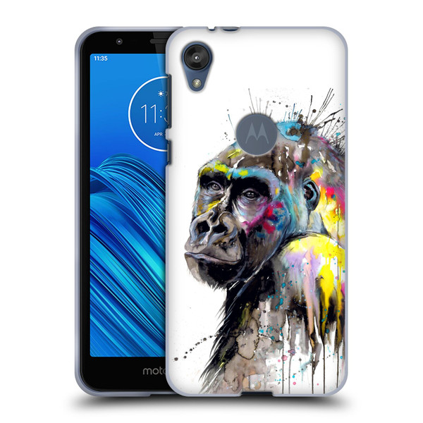 Pixie Cold Animals I See The Future Soft Gel Case for Motorola Moto E6