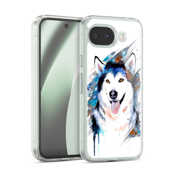 Pixie Cold Animals Husky Soft Gel Case for Google Pixel 10a
