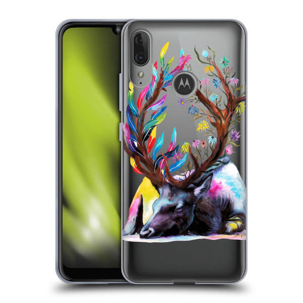 Pixie Cold Animals Memories Soft Gel Case for Motorola Moto E6 Plus