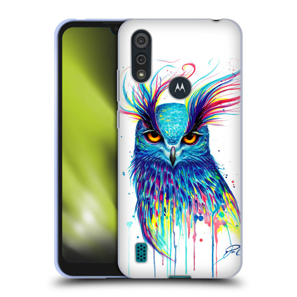 Pixie Cold Animals Into The Blue Soft Gel Case for Motorola Moto E6s (2020)
