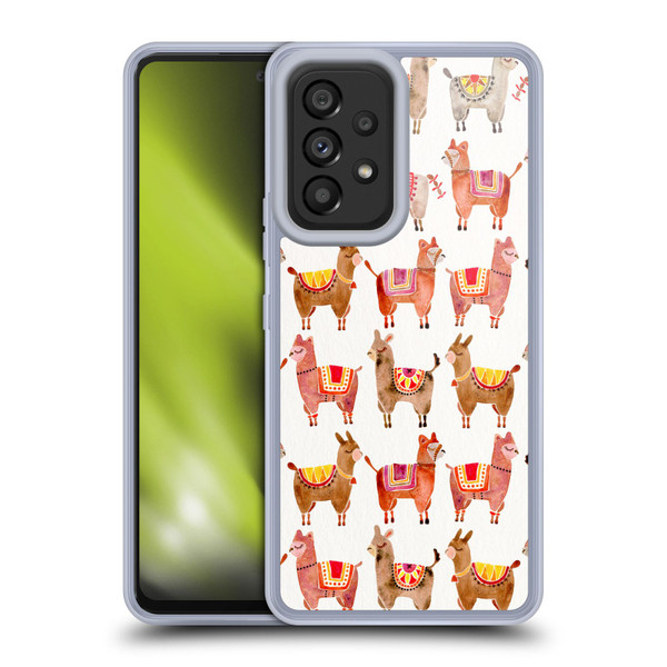 Cat Coquillette Animals Alpacas Soft Gel Case for Samsung Galaxy A53 5G (2022)