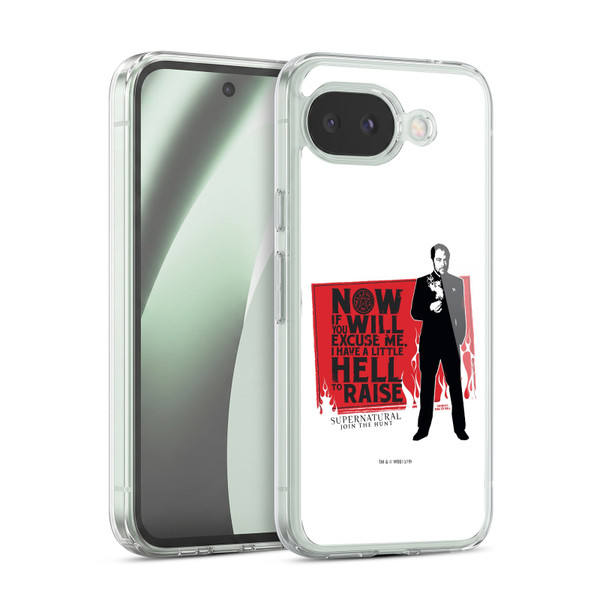 Supernatural Graphic Sam, Dean & Castiel Soft Gel Case for Google Pixel 10a