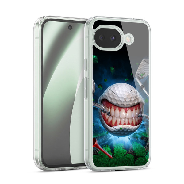 Tom Wood Monsters Golf Ball Soft Gel Case for Google Pixel 10a