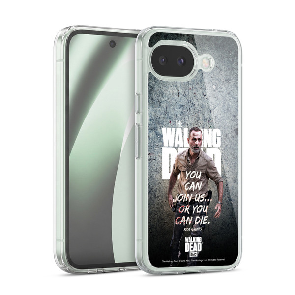 AMC The Walking Dead Rick Grimes Legacy Join Us Soft Gel Case for Google Pixel 10a