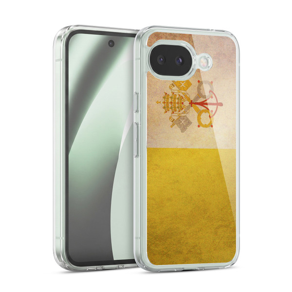 Head Case Designs Vintage Flags Set 2 Vatican Soft Gel Case for Google Pixel 10a