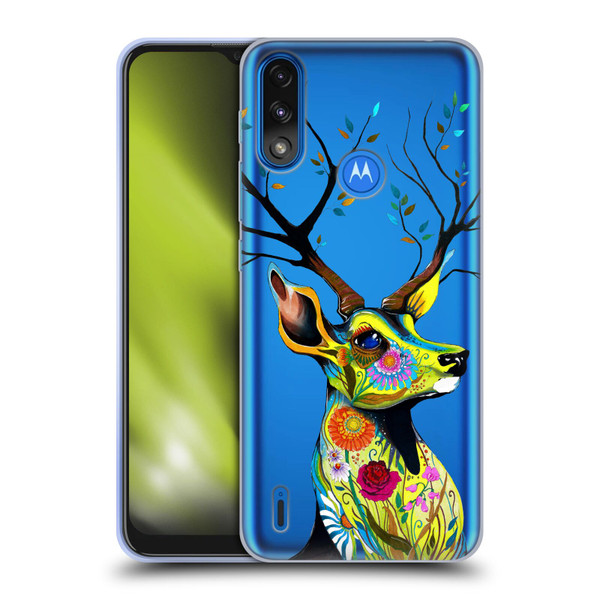 Pixie Cold Animals King Of The Forest Soft Gel Case for Motorola Moto E7 Power / Moto E7i Power