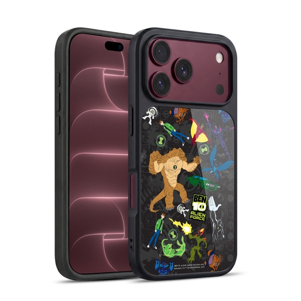 Ben 10: Alien Force Graphics Character Art Gel Armour Case For Apple iPhone 18 Pro