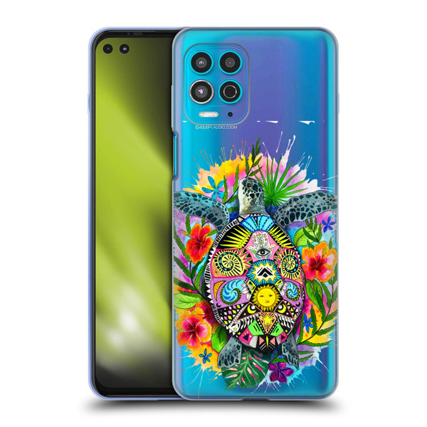 Pixie Cold Animals Turtle Life Soft Gel Case for Motorola Moto G100