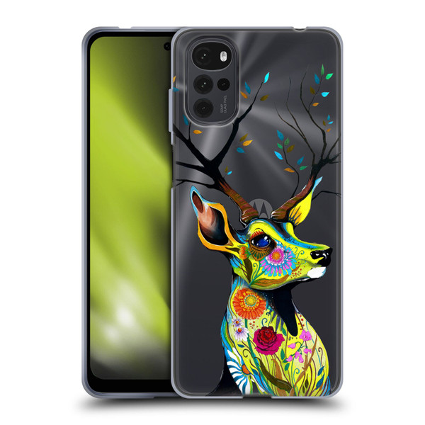 Pixie Cold Animals King Of The Forest Soft Gel Case for Motorola Moto G22