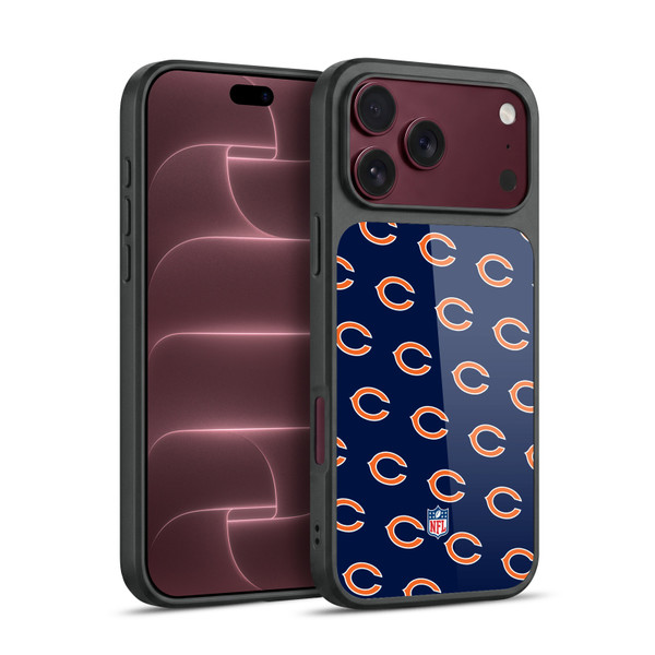 NFL Chicago Bears Artwork Patterns Gel Armour Case For Apple iPhone 18 Pro Max