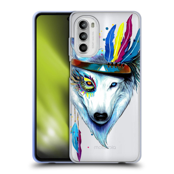 Pixie Cold Animals Warrior Soft Gel Case for Motorola Moto G52