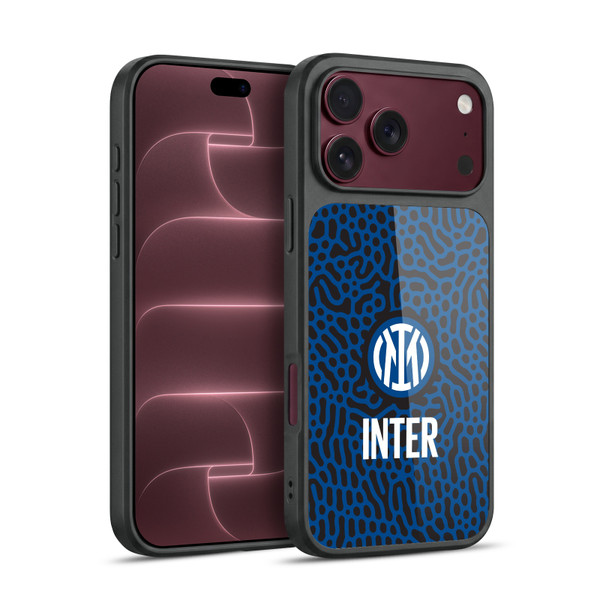 Fc Internazionale Milano Patterns Abstract 2 Gel Armour Case For Apple iPhone 18 Pro Max
