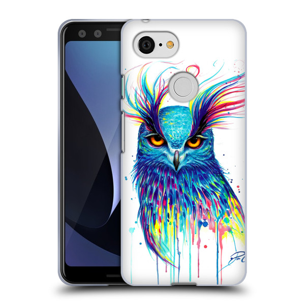Pixie Cold Animals Into The Blue Soft Gel Case for Google Pixel 3
