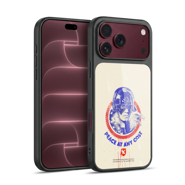 Peacemaker: Television Series Graphics Christopher Smith & Eagly Gel Armour Case For Apple iPhone 18 Pro Max