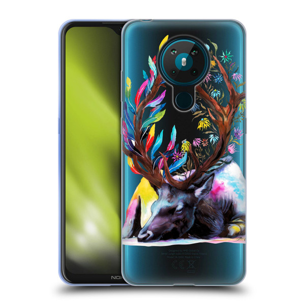 Pixie Cold Animals Memories Soft Gel Case for Nokia 5.3