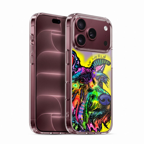 Dean Russo Dogs 3 My Schnauzer Soft Gel Case for Apple iPhone 18 Pro