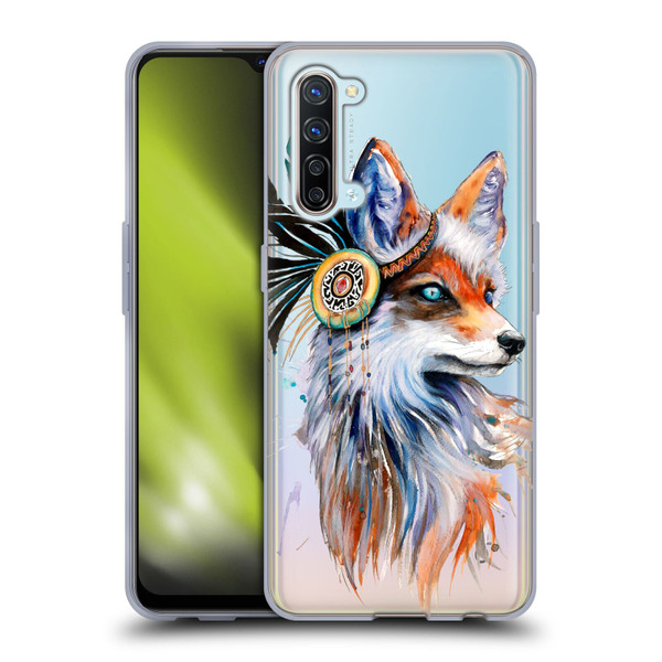 Pixie Cold Animals Fox Soft Gel Case for OPPO Find X2 Lite 5G