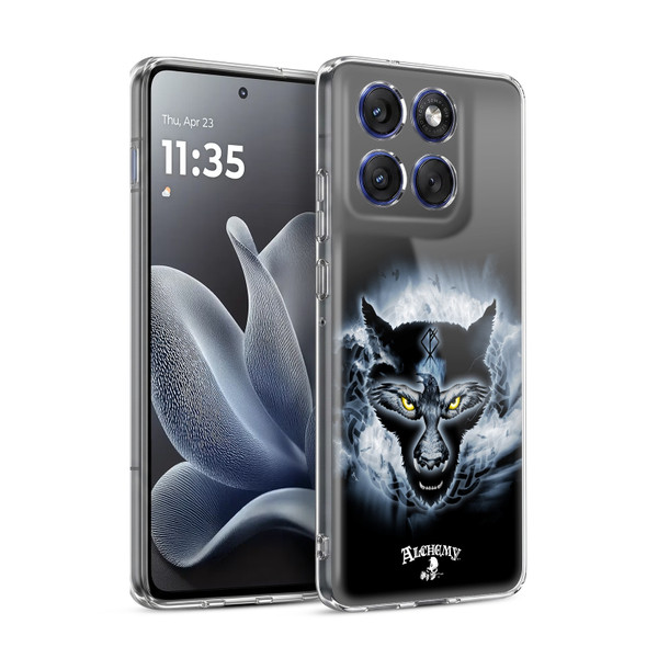 Alchemy Gothic Wing Raven Wulf Soft Gel Case for Motorola Edge 70