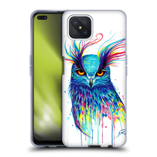 Pixie Cold Animals Into The Blue Soft Gel Case for OPPO Reno4 Z 5G