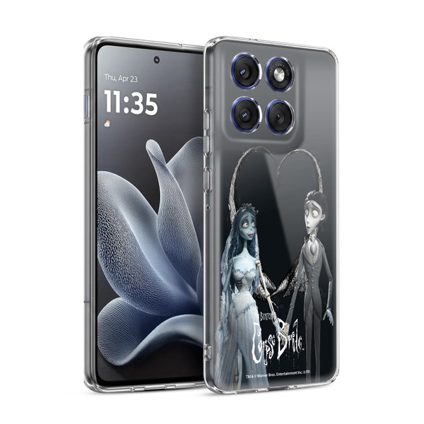 Corpse Bride Key Art Holding Hands Soft Gel Case for Motorola Edge 70