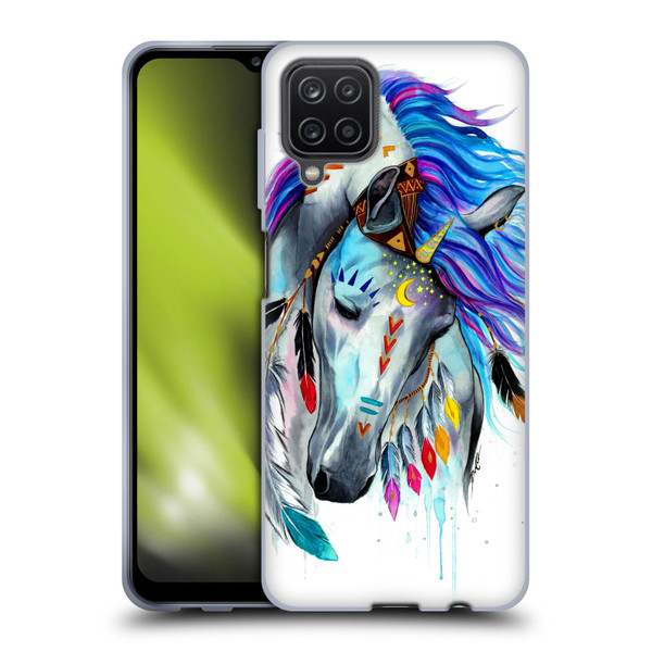 Pixie Cold Animals Spirit Soft Gel Case for Samsung Galaxy A12 (2020)
