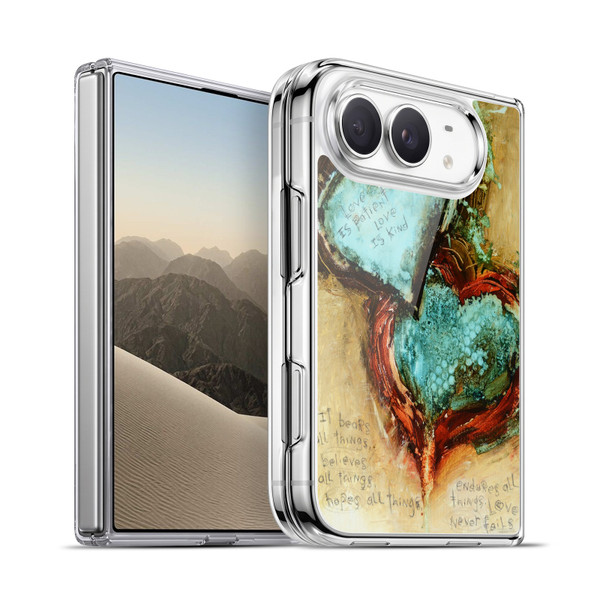 Michel Keck Religious Abstract Corinthians 2 Soft Gel Case for Apple iPhone Duo