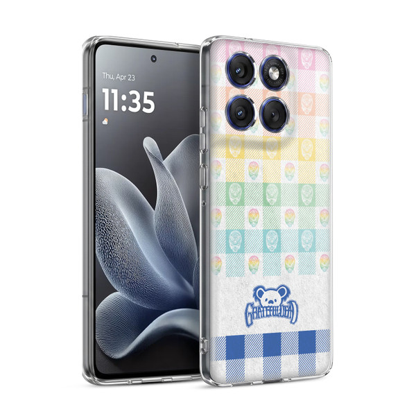 Grateful Dead Graphics Colourful Pattern Soft Gel Case for Motorola Edge 70