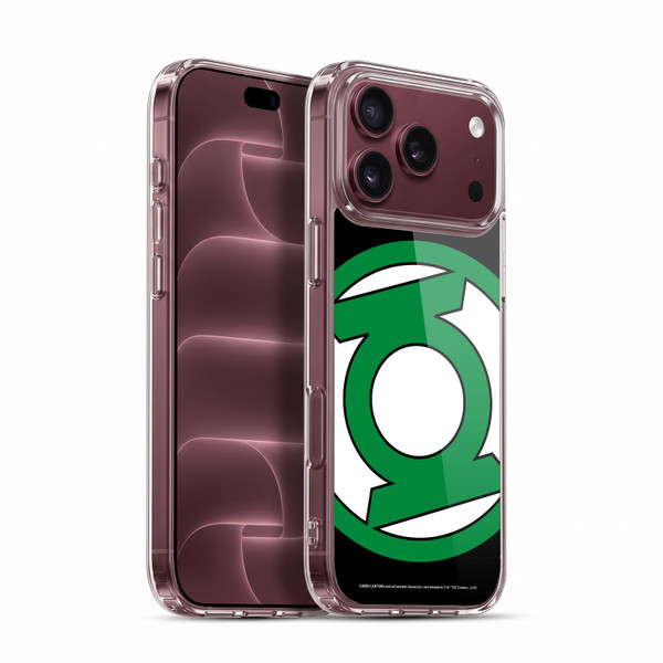 Green Lantern DC Comics Logos Oversized Soft Gel Case for Apple iPhone 18 Pro Max