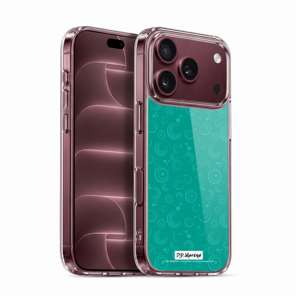 P.D. Moreno Patterns Circles Soft Gel Case for Apple iPhone 18 Pro