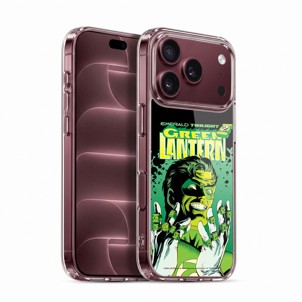 Green Lantern DC Comics Comic Book Covers Emerald Twilight Soft Gel Case for Apple iPhone 18 Pro