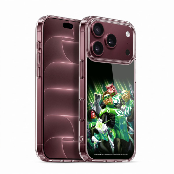 Green Lantern DC Comics Comic Book Covers Group Soft Gel Case for Apple iPhone 18 Pro