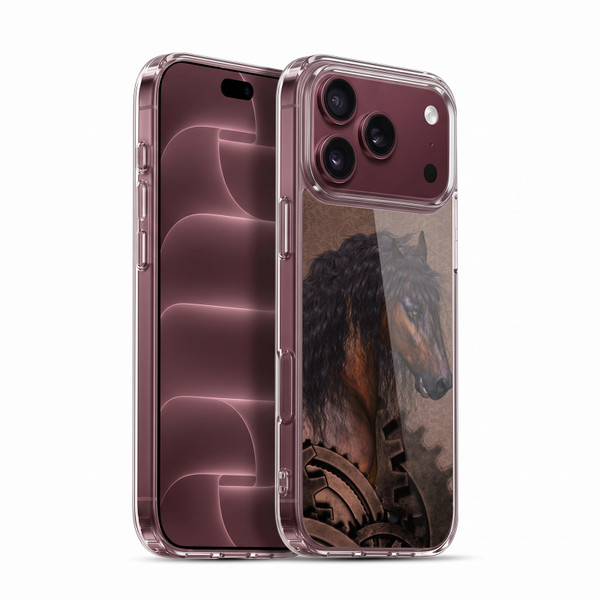 Simone Gatterwe Steampunk Horse Soft Gel Case for Apple iPhone 18 Pro Max