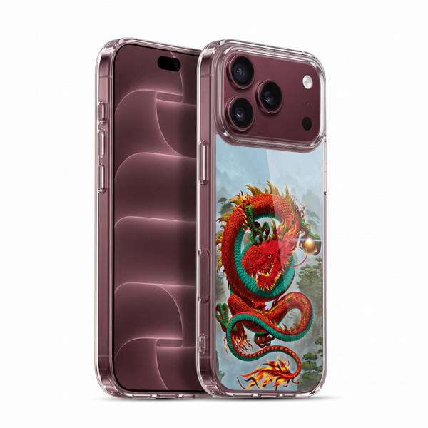 Vincent Hie Graphics Good Fortune Dragon Soft Gel Case for Apple iPhone 18 Pro Max