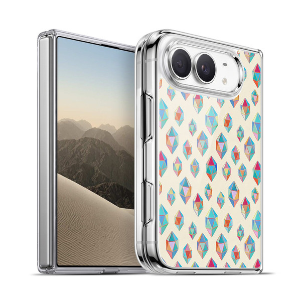 Micklyn Le Feuvre Patterns Floating Gems Soft Gel Case for Apple iPhone Duo