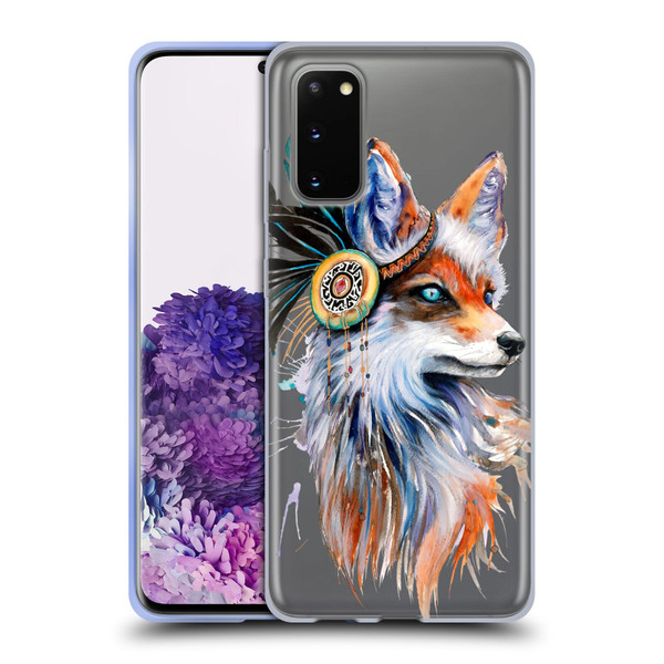 Pixie Cold Animals Fox Soft Gel Case for Samsung Galaxy S20 / S20 5G