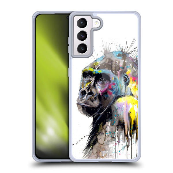 Pixie Cold Animals I See The Future Soft Gel Case for Samsung Galaxy S21+ 5G