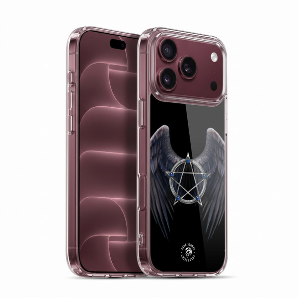 Anne Stokes Raven Winged Pentagram Soft Gel Case for Apple iPhone 18 Pro Max