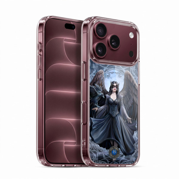 Anne Stokes Raven Full With Pattern Soft Gel Case for Apple iPhone 18 Pro