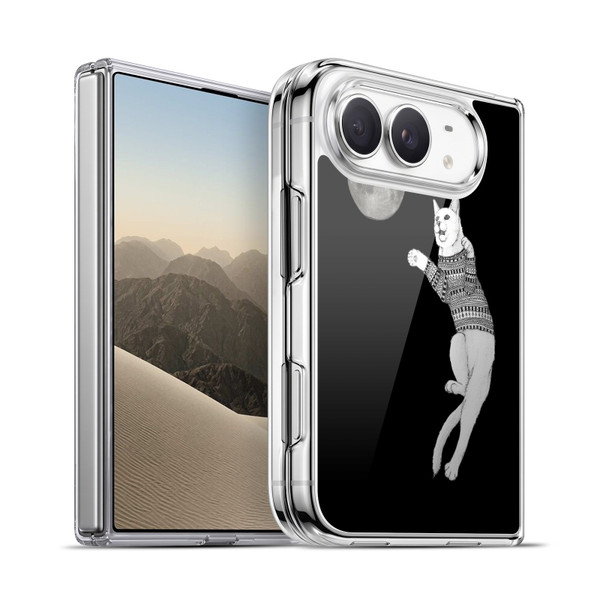 Barruf Animals Cat-ch The Moon Soft Gel Case for Apple iPhone Duo