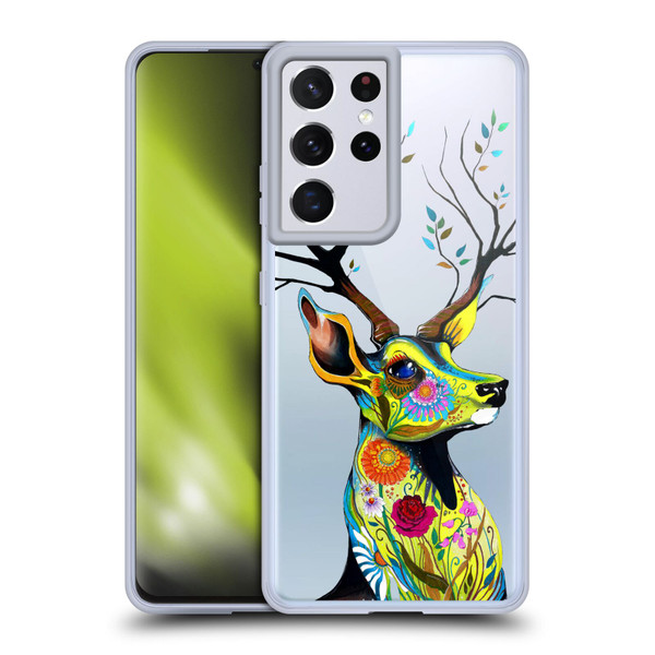 Pixie Cold Animals King Of The Forest Soft Gel Case for Samsung Galaxy S21 Ultra 5G