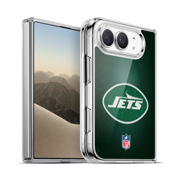 NFL New York Jets Artwork LED Soft Gel Case for Apple iPhone Duo