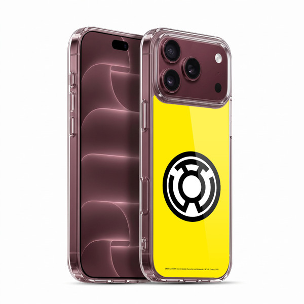 Green Lantern DC Comics Lantern Corps Sinestro Soft Gel Case for Apple iPhone 18 Pro Max