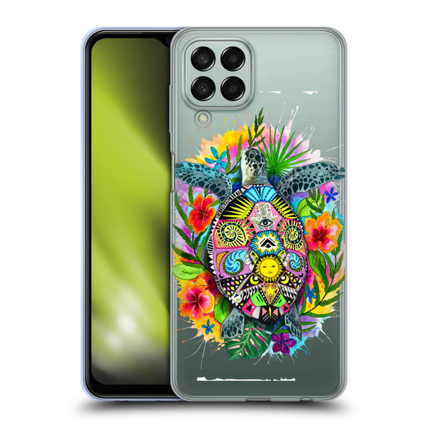 Pixie Cold Animals Turtle Life Soft Gel Case for Samsung Galaxy M33 (2022)